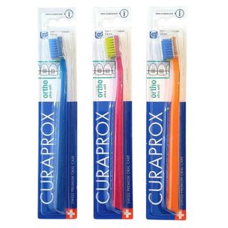 Зубна Щітка Curaprox (курапрокс) Ultra Soft Ortho Ортодонтична Із Заглибленням D 0,10 Мм