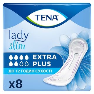 Тена Прокладки Урологічні Жін. Lady Extra Plus Insta Dry №8