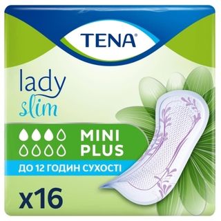 Тена Прокладки Урологічні Жін. Lady Slim Mini Plus №16