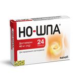 Но-шпа Таблетки 40 Мг Блістер №24
