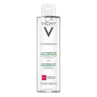 Міцелярний Розчин Vichy Normaderm 3-in-1 Purifying Micellar Water Для Зняття Макіяжу Та Очищення Шкіри Обличчя І Навколо Очей 200 Мл