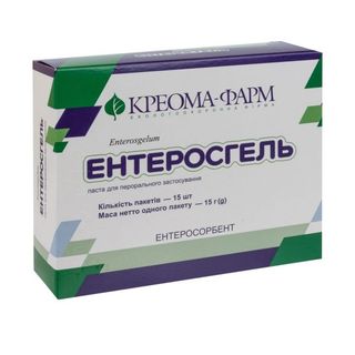 Ентеросгель Паста Для Перорального Застосування Пакет 15 Г №15