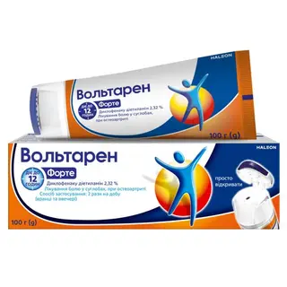 Вольтарен Форте емульгель для зовнішнього застосування 2,32 % туба 100 г