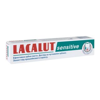 Зубна паста Lacalut Sensitive 75 мл