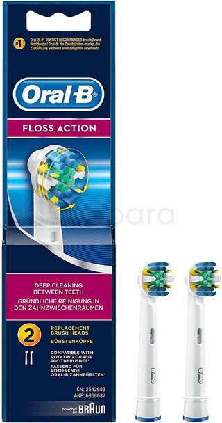 Oral-B Pro Floss Action Brush Heads, 2 Pack