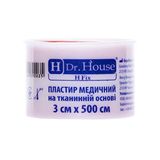 Пластир Медичний Dr. House На Тканинній Основі 3 См Х 500 См