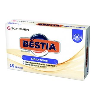 Бестіа Мелатонін Капс. №15
