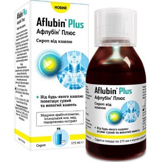Афлубін Плюс Сироп Від Кашлю 175мл