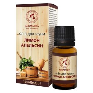 Ароматика Олія Косметична Для Саун "помаранч-лимон" 10мл
