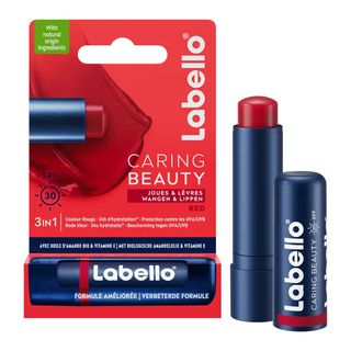 Labello Baume À Lèvres Caring Beauty Rouge