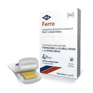 FERRO IBSA 20FILM ORODISPERSIB - 985823741