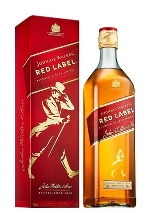 (t057) Johnnie Walker Red Label Blended Scotch Whisky 70cl