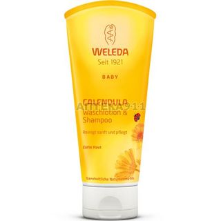 WELEDA Шампунь-гель д/тіла/волосся Календула 200мл