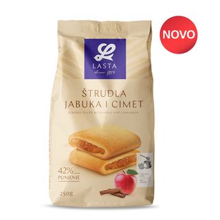 NOVO! Jabuka i Cimet Štrudla 250 g Lasta