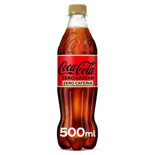 Coca-cola Zero Azúcar Zero Cafeína Botella 500ml