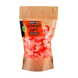 Енергізуючі кристали для ванни Beauty Jar з олією з апельсинових шкірок Summer Days 600 г
