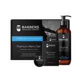 Подарунковий набір Barbers Caffeine & Lemongrass 400*50 мл