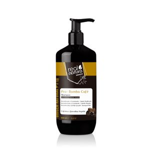 Шампунь Real Natura SEM SAL PRO-REPARAÇÃO BOMBA CAFE для відновлення і росту волосся 500 мл