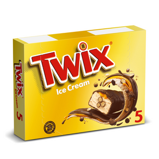 Twix Helado en Barra 5x35g