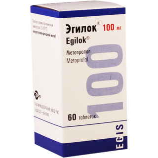 ეგილოკი ტაბ.100მგ.N60