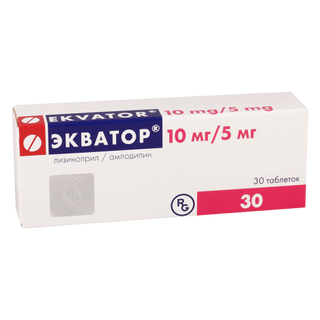 ეკვატორი ტაბ. 10მგ/5მგ.N30