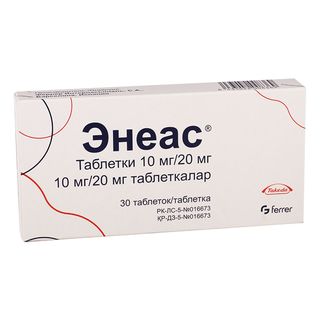 ენეასი ტაბ.10მგ/20მგ.N30