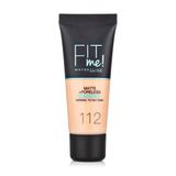 Мейбелін Тональний Крем Д/обличчя Фіт Мі Матуючий 112 30мл