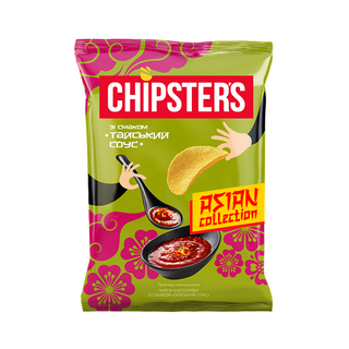Чіпси Chipsters "Тайський соус" 100г.