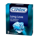 Контекс Презервативи Лонг Лав Для Тривалого Задоволення 3 Шт