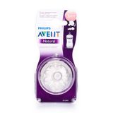 Avent Соска Natural Змінний Потік 3міс+ 2шт
