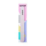 Соварт Пилочка Для Нігтів Двостороння,півмісяць 100 На 180 Гріт