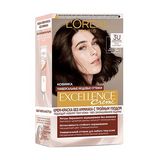 Лореаль Екселанс Крем Стійка Фарба Для Волосся 3u Темно-каштановий