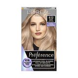 Лореаль Ресіталь Преференс Фарба Для Волосся Відтінок 8.12 Світлий Попелясто-бежевий Блондин