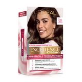 Лореаль Екселанс Крем Стійка Фарба Для Волосся Тон 500 Світло-каштановий