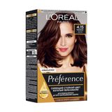 Лореаль Ресіталь Преференс Фарба Для Волосся 4.15 Глибокий Темно-коричневий