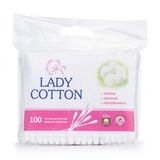 Леді Коттон Ватні Палички 100шт П/е