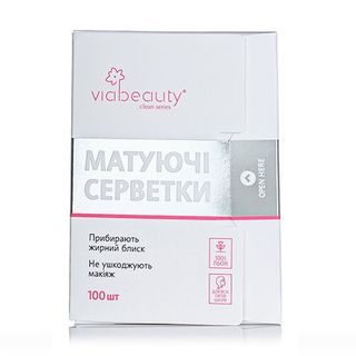 Віа Бьюті Матуючі Серветки 100шт