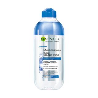 Гарньєр Скін Нечралз Міцелярна Двофазна Вода З Оліями Для Очищення Шкіри Обличчя, 400 Мл