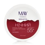 May Face Нічний Крем-догляд Для Обличчя 55+, 50 Мл