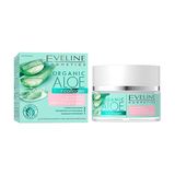 Евелін Зволожуючий-заспокійливий Крем-гель Для Обличчя Organic Aloe+collagen, Для Норм. І Чут. Шкіри, 50мл