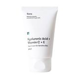 Sane Крем Для Чутливої Шкіри Обл. Hyaluronic Acid + Vitamin C + E Face Cream For Sensitive Skin З Гіалурон. Кислотою + Вітамін С + Е,40 Г