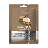 Віа Бьюті Маска Для Обл. Та Шиї Ультразвол. З Олією Кокоса Та Мигдальн. Крем-флюїдом Двоетапна,30+6 Г