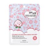 Есфоліо Pure Skin Маска Тканинна Для Обличчя З Гіалуроновою Кислотою Та Персиковою Есенцією 25мл