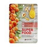 Eyenlip Super Food Тканинна Маска Для Обличчя З Екстрактом Персика 23мл