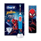 Oral-b Електрична Зубна Щітка Spiderman (3+років) + Дорожній Чохол D103