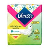 Libresse Прокладки Для Критичних Днів Natural Care Super, 9шт