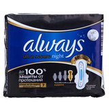 Always Прокладки Для Критичних Днів Ultra Night, 6шт