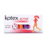 Kotex Тампони Active Super, 16шт