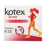 Kotex Тампони Active Super, 8шт