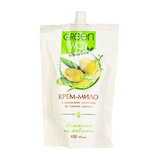 Грін Вей Мило Рідке З Ніжним Кремом Та Оливковим Молочком Дой-пак 450мл